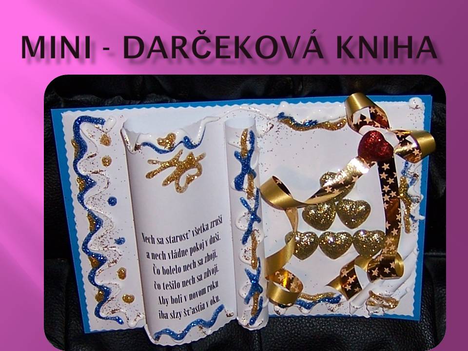 darčeková kniha